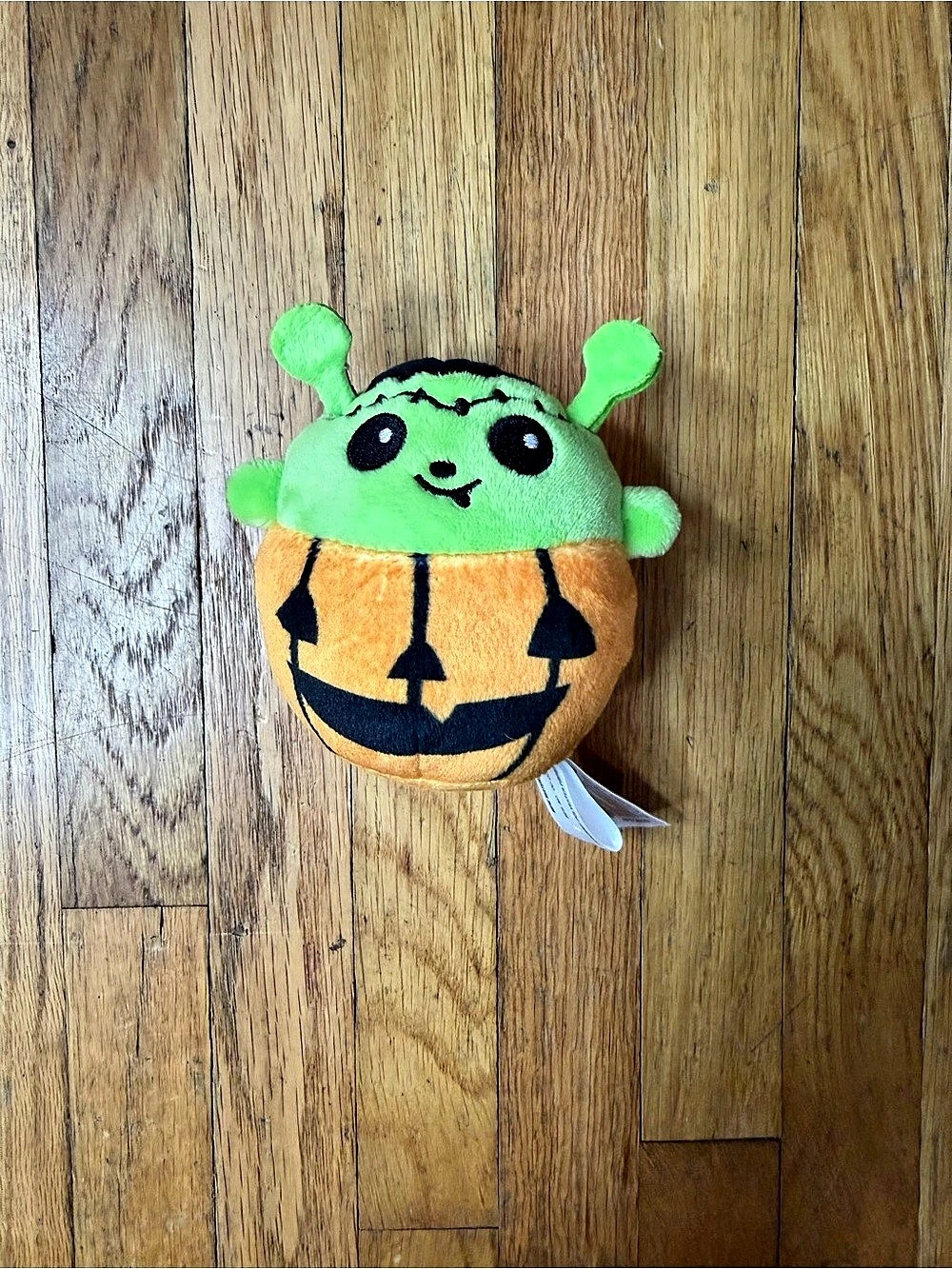Aurora Bolts Frankenstein Jack-o-lantern Palm Pals Mini Plush